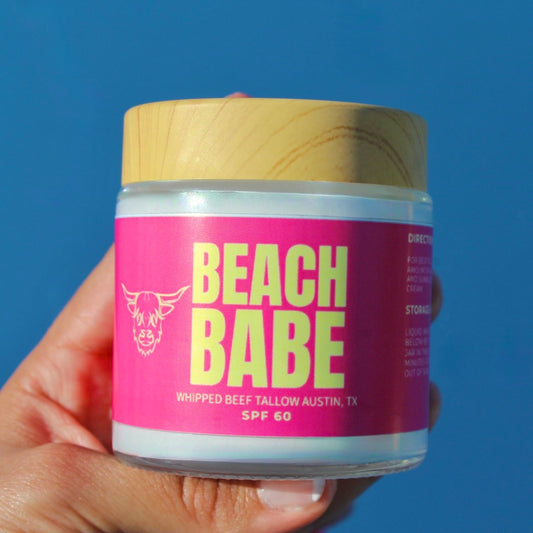 Whipped Tallow Sunscreen 4oz